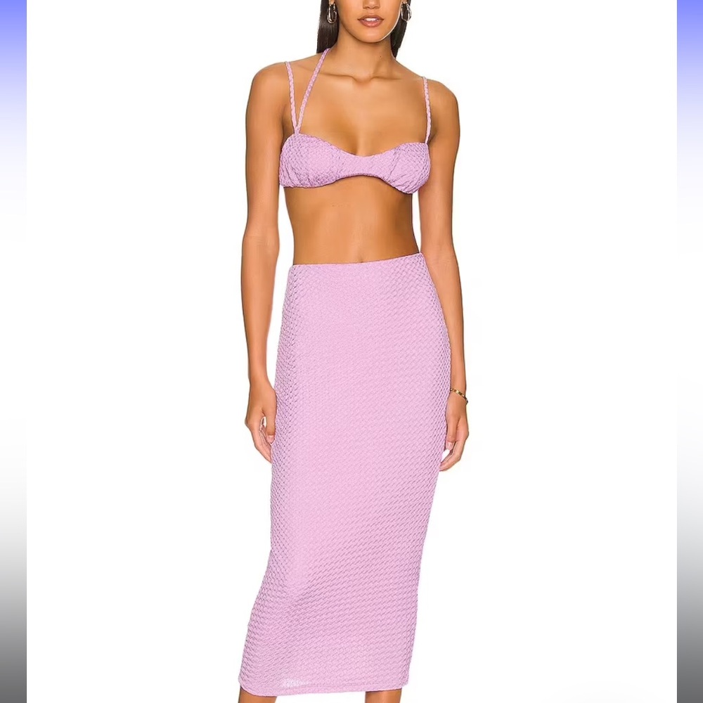 Camila Coelho Lavender Two-Piece Set